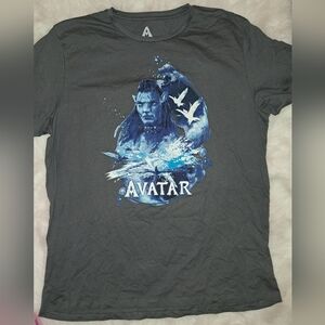 Avatar Graphic Men's Gray T-Shirt